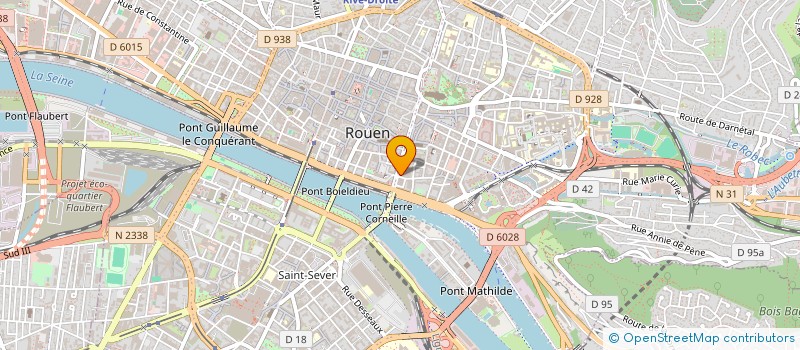 localisation de l'entreprise ILIA  ROUEN