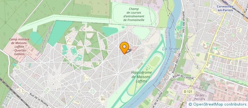 localisation de l'entreprise ILIA  MAISONS-LAFFITTE