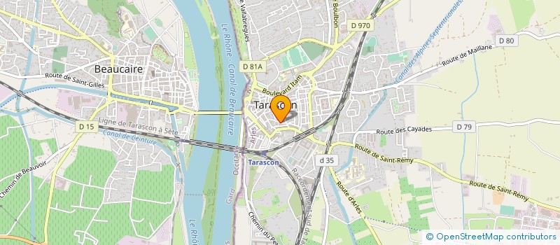 localisation de l'entreprise ILIADE  TARASCON