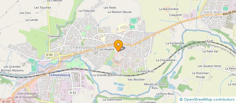 localisation de l'entreprise ILIADE  TINTENIAC