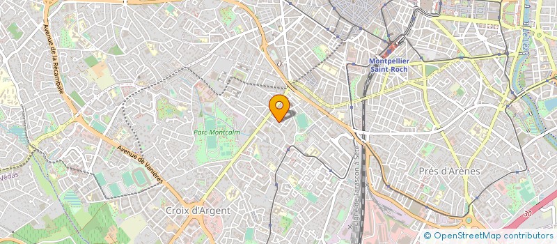 localisation de l'entreprise ILIADE à MONTPELLIER