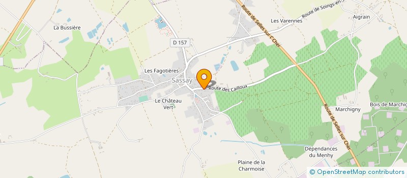 localisation de l'entreprise ILIADES  SASSAY