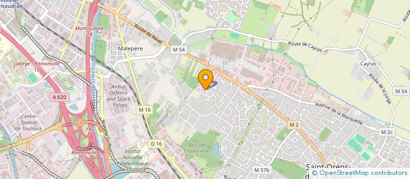 localisation de l'entreprise ILIAN LAZARE LEILA  QUINT-FONSEGRIVES