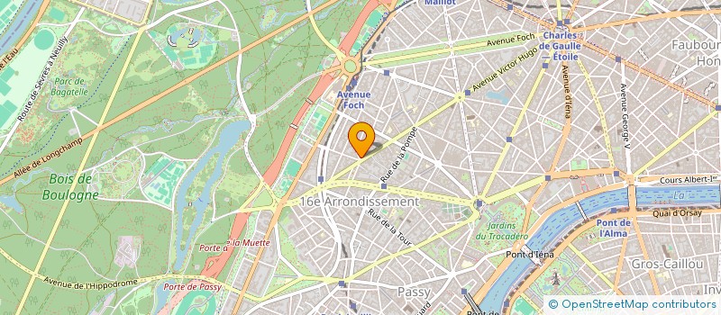 localisation de l'entreprise ILIAS à NEUILLY-SUR-SEINE
