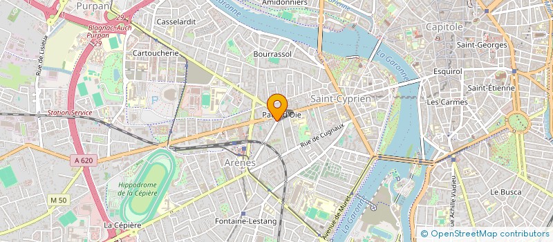 localisation de l'entreprise ILICO  TOULOUSE