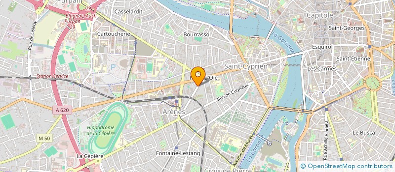 localisation de l'entreprise ILICO SASU à TOULOUSE