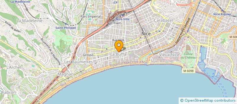 localisation de l'entreprise ILIE à NICE