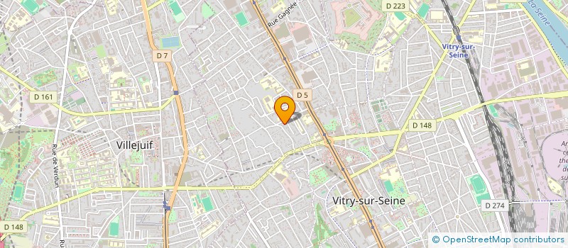 localisation de l'entreprise ILIE CONCEPT à VITRY-SUR-SEINE
