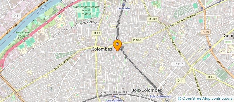 localisation de l'entreprise ILIE LUCIAN ET ILIE LAURA à COLOMBES