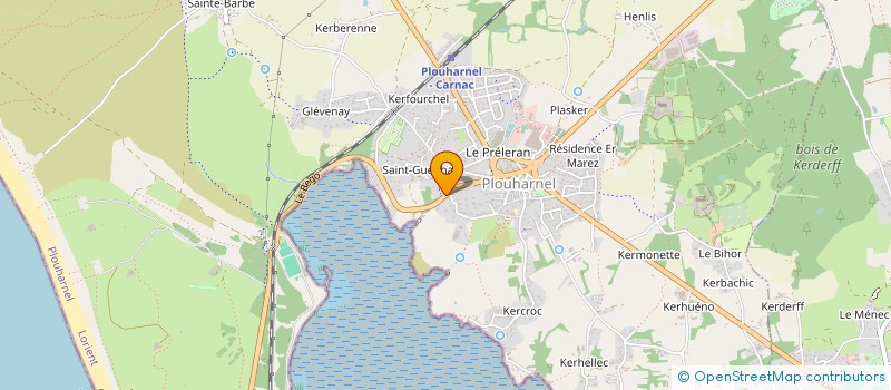 localisation de l'entreprise ILIENS  PLOUHARNEL