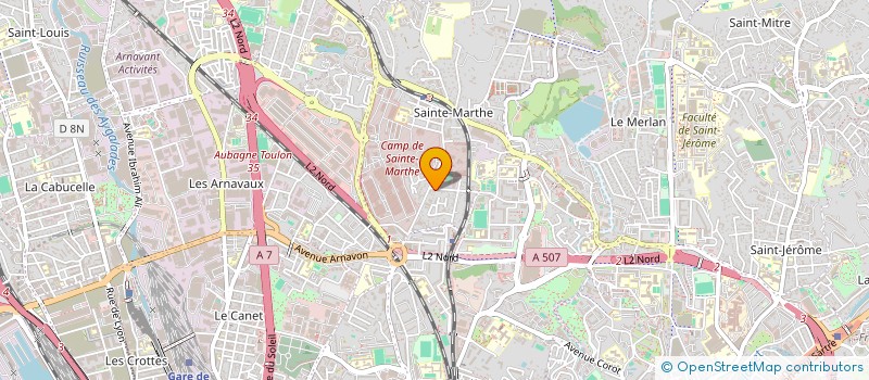 localisation de l'entreprise ILIES à MARSEILLE