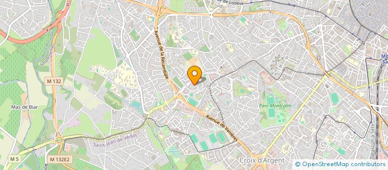 localisation de l'entreprise ILIES EURL à MONTPELLIER