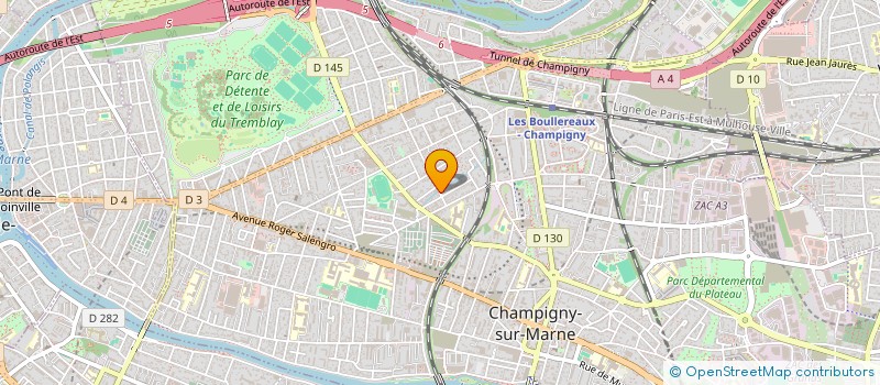 localisation de l'entreprise ILIK I DAN  CHAMPIGNY SUR MARNE