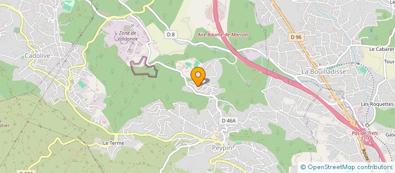 localisation de l'entreprise ILINES  PEYPIN