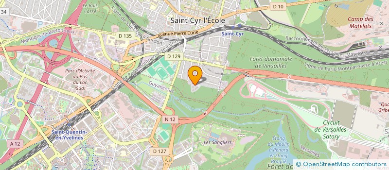 localisation de l'entreprise ILIO PARALIA  SAINT-CYR-L'ECOLE