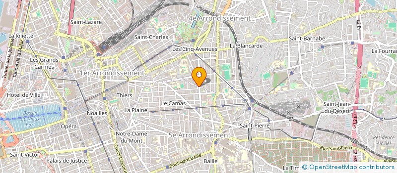 localisation de l'entreprise ILION à MARSEILLE