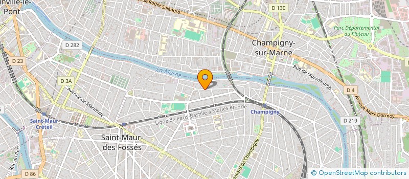 localisation de l'entreprise ILIOS à SAINT-MAUR-DES-FOSSES