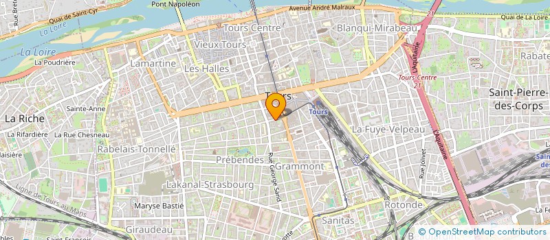 localisation de l'entreprise ILIRIA  TOURS