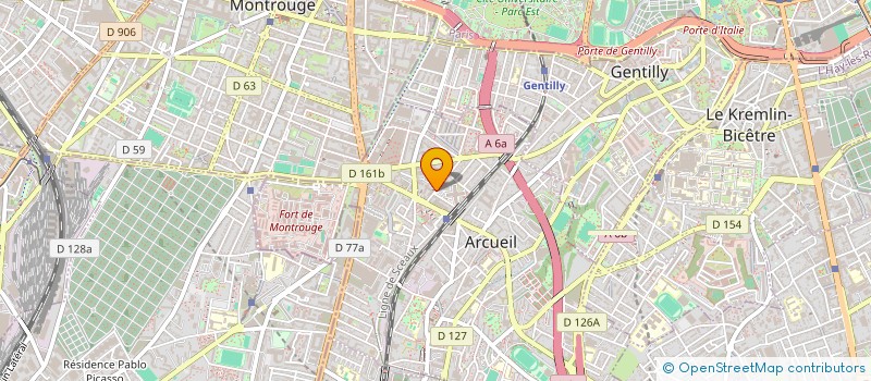 localisation de l'entreprise ILISE CONSULTING  ARCUEIL