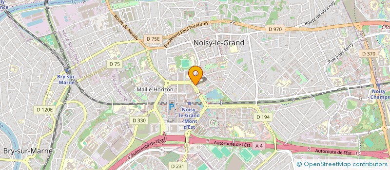 localisation de l'entreprise ILJAZI  NOISY-LE-GRAND