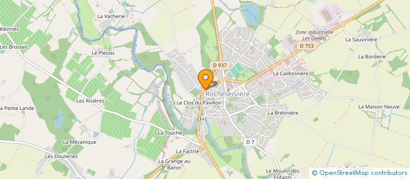 localisation de l'entreprise ILKEM TOUCH  ROCHESERVIERE