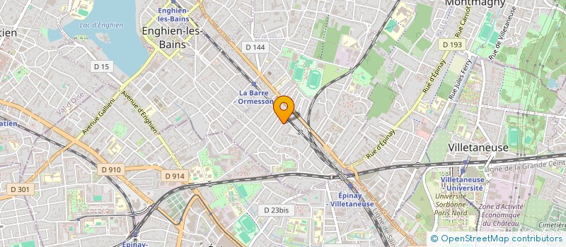 localisation de l'entreprise ILKRA  DEUIL-LA-BARRE