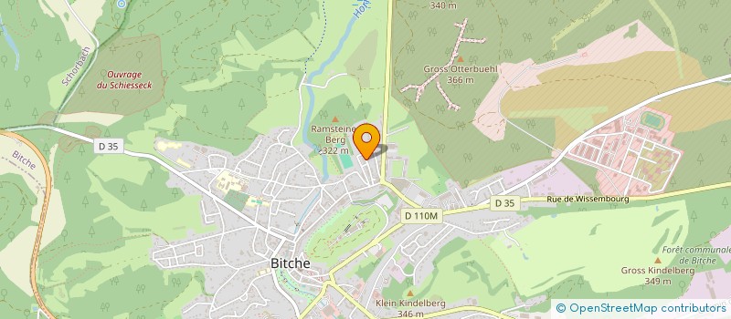 localisation de l'entreprise ILKSOY S & M B à BITCHE