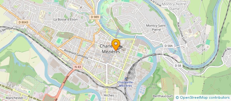 localisation de l'entreprise ILL à CHARLEVILLE-MEZIERES