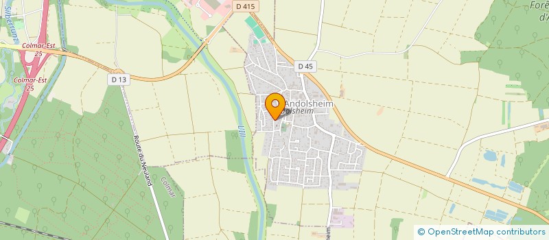 localisation de l'entreprise ILL CONSULTING  ANDOLSHEIM