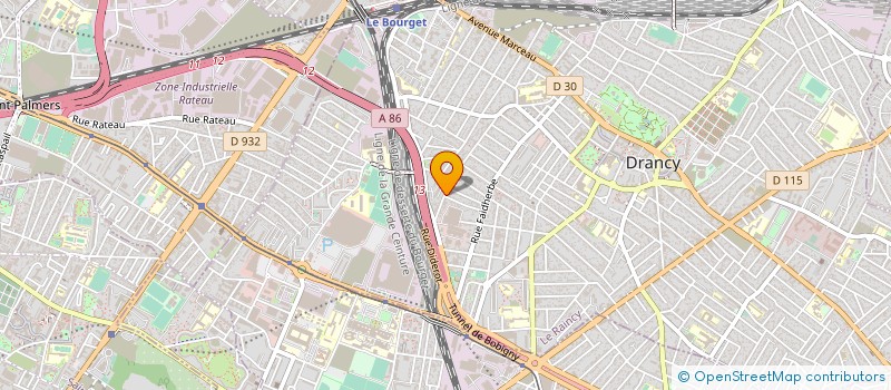 localisation de l'entreprise ILL RENOV à DRANCY