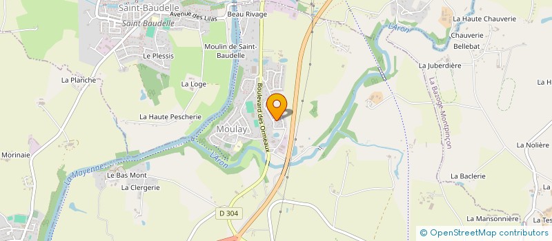 localisation de l'entreprise ILLAND AGENCEMENT  MOULAY