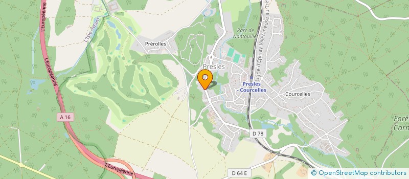 localisation de l'entreprise ILLANES CONSULTING  PRESLES