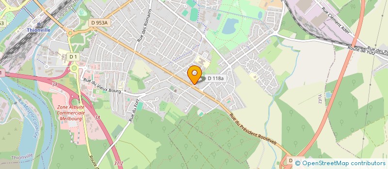 localisation de l'entreprise ILLANGE DECOR SARL à ILLANGE