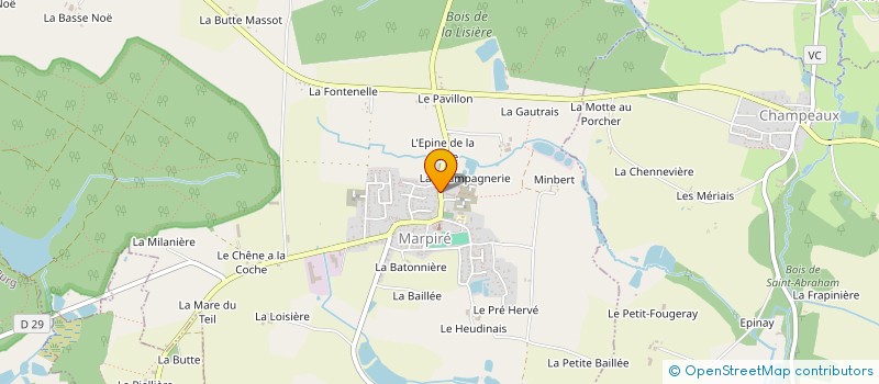 localisation de l'entreprise ILLE ET VILAINE MAYENNE SANITHERM  SAINT-DIDIER
