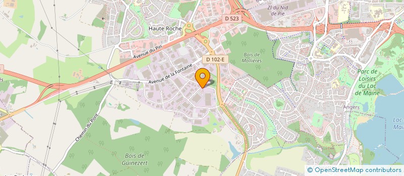 localisation de l'entreprise ILLIAJE  SAINT-LEGER-DE-LINIERES