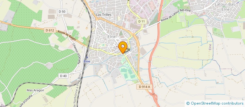 localisation de l'entreprise ILLIBERIS CONSTRUCTIONS à ELNE