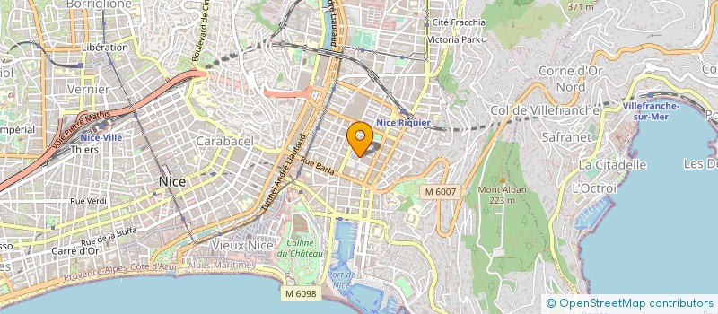 localisation de l'entreprise ILLICIUM à NICE