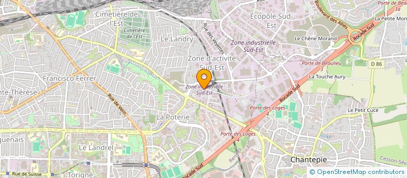 localisation de l'entreprise ILLICO à RENNES