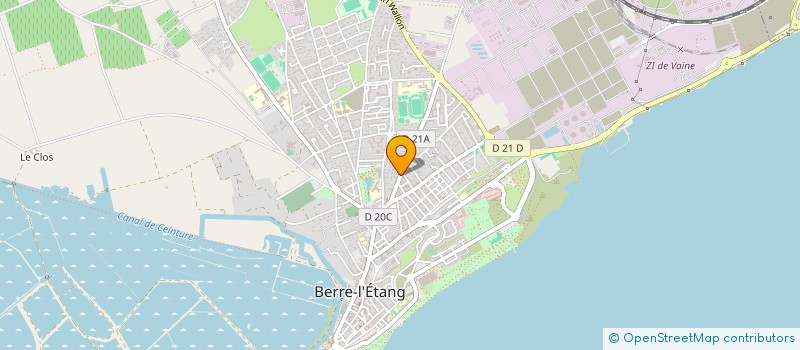 localisation de l'entreprise ILLICO à BERRE-L'ETANG