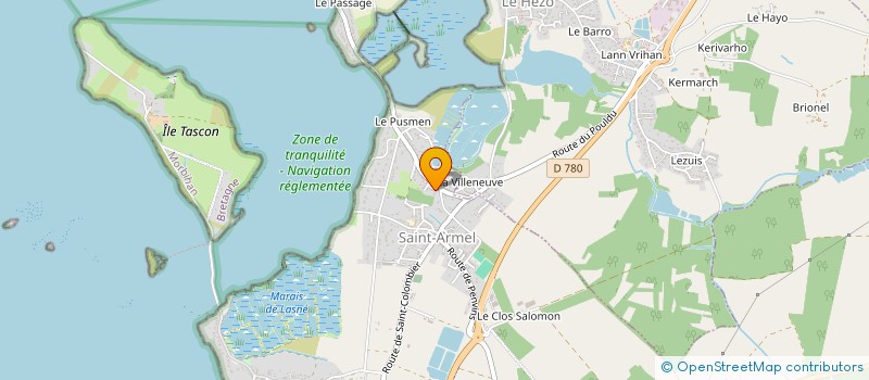 localisation de l'entreprise ILLICO  SAINT-ARMEL