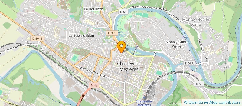 localisation de l'entreprise ILLICO DISTRIBUTION à CHARLEVILLE MEZIERES