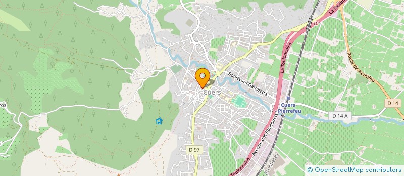 localisation de l'entreprise ILLICO PRESTO  CUERS