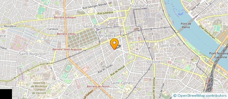 localisation de l'entreprise ILLICO PRESTO à BORDEAUX