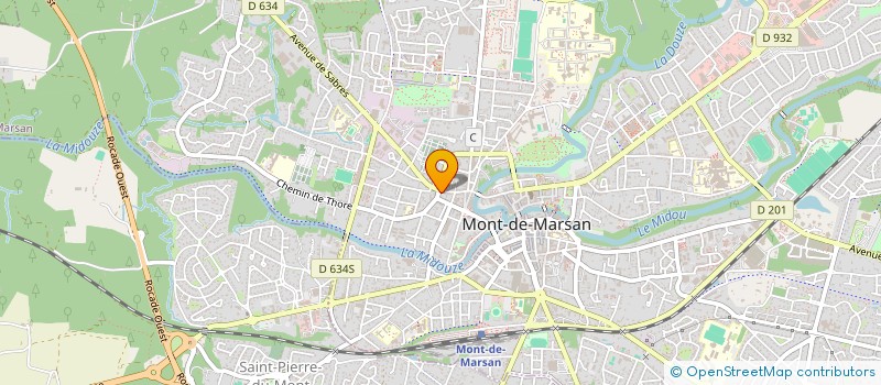 localisation de l'entreprise ILLICO PRESTO à MONT-DE-MARSAN