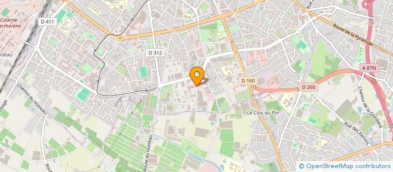 localisation de l'entreprise ILLICO RESEAU à ANGERS