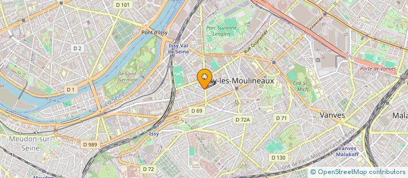 localisation de l'entreprise ILLICOGREEN à ISSY-LES-MOULINEAUX