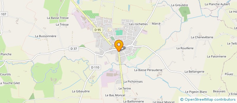 localisation de l'entreprise ILLIDECO à BAIS