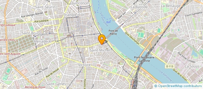 localisation de l'entreprise ILLIDO EQUIPEMENTS à BORDEAUX