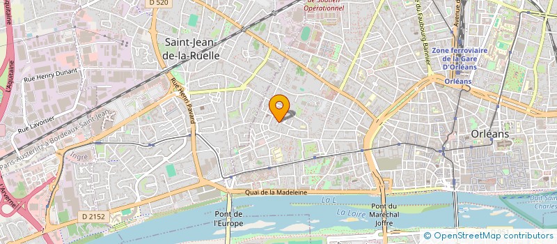 localisation de l'entreprise ILLIER  ORLEANS