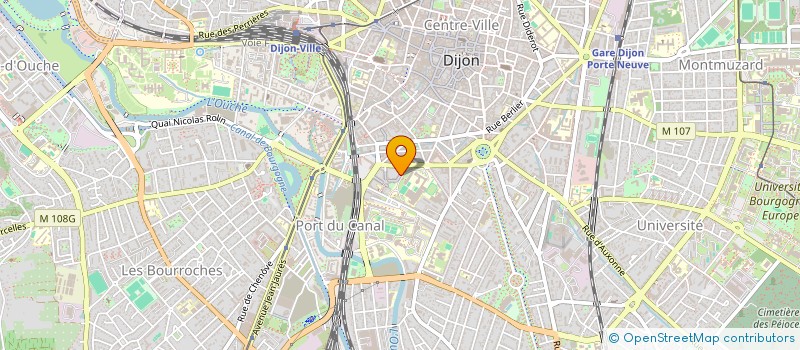 localisation de l'entreprise ILLIEXP21  DIJON
